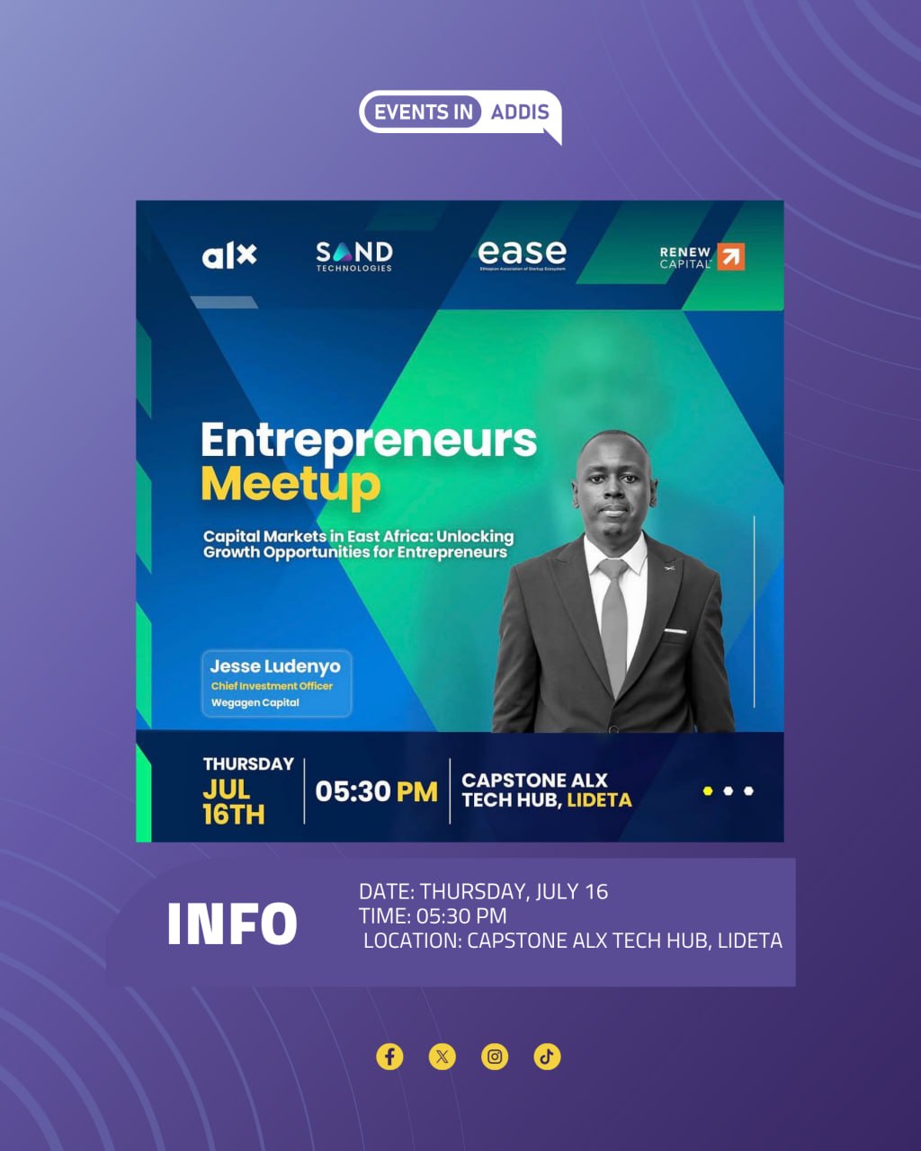 Entrepreneurs Meetup: Capital Markets in East Africa